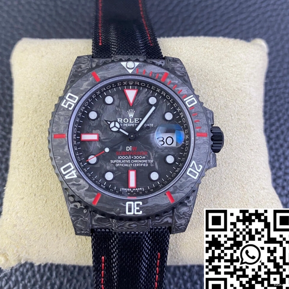 Factory Rolex Velcro Nylon DIW Strap VS Submariner 0823